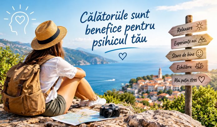 Călătoriile sunt benefice pentru psihicul tău, dar nu înlocuiesc vizita la psiholog